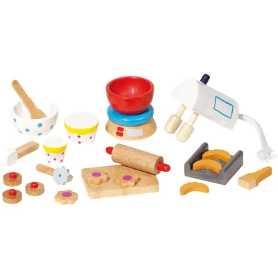 Afbeelding van Goki Houten poppenhuis accessoires Bakken