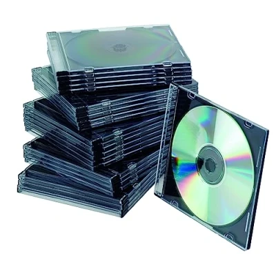 Afbeelding van Q Connect CD behuizing kunststof zwart 33912