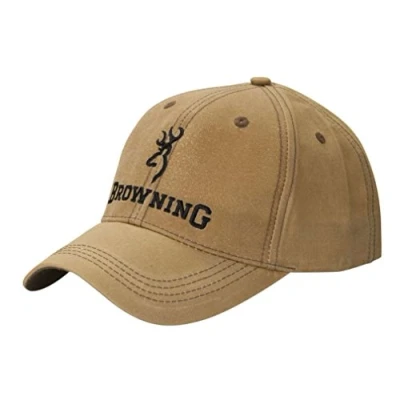 Afbeelding van BROWNING (YLXVU Lite gewaxte kaki pet, één maat)
