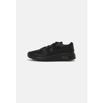 Afbeelding van Nike Sportswear AIR MAX SC Unisex Sneakers laag voor kinderen, Maat: 39, Black/smoke grey Leer en textiel