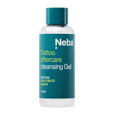 Afbeelding van Neba aftercare reinigingsgel voor tatoeages frisse en genezen douchebad, voedende douche lichaamsverzorging de getatoeëerde huid 100 ml