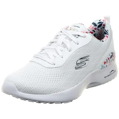 Afbeelding van Skechers Skechair Dynamight Sneakers laag, Dames, Maat: 36, White Kunststof