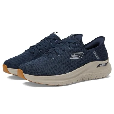 Afbeelding van Skechers Arch Fit 2.0 Look Ahead Sneakers voor heren, Navy Blauw