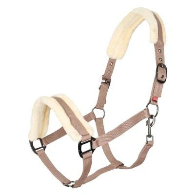 Afbeelding van Imperial Riding Halster Classic Fur Cappuccino Maat Pony