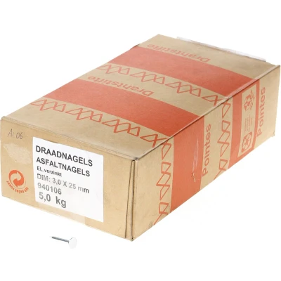 Afbeelding van Asfaltnagel gegalvaniseerd 3.0 x 25mm
