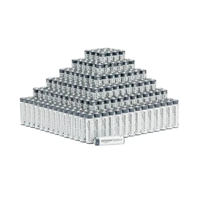 Afbeelding van Amazon Basics AA High Performance alkalinebatterijen, 1,5 V, 5 jaar levensduur, set van 300 stuks