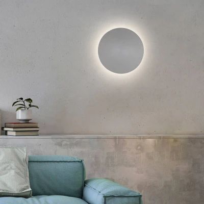 Afbeelding van Akku Puntua Wandlamp LED oplaadbaar 25cm grijs dimbaar Modern Paul Neuhaus
