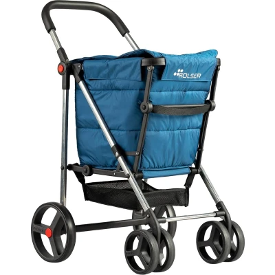 Afbeelding van Rolser Boodschappentrolley Basket Polar 4B Marino