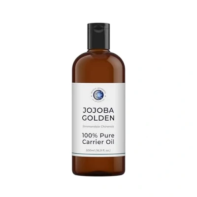 Afbeelding van Mystic Moments Golden Carrier Jojoba olie, 500 ml, 100% zuiver