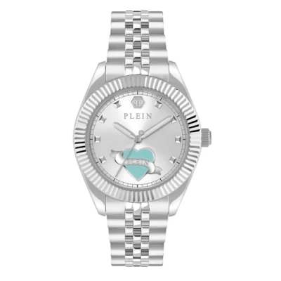 Afbeelding van Philipp Plein Valentine PW2BA1125 Horloge Staal Zilverkleurig Ø 38 mm