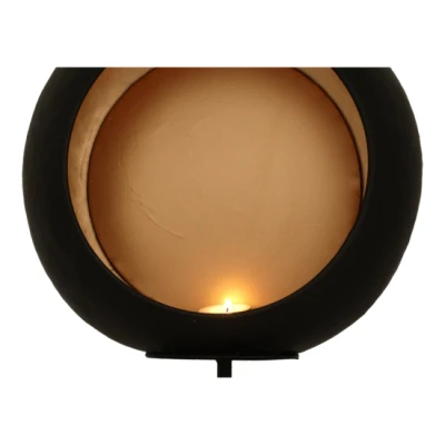Afbeelding van Lesli Living Ei Rond op standaard 40x13x59,5cm