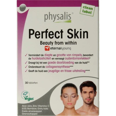 Afbeelding van 15% korting Physalis Perfect Skin 30 tabletten