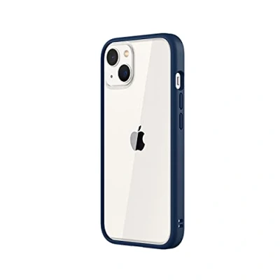 Afbeelding van RHINOSHIELD Modular Case Compatible with [iPhone 13] Mod NX Customizable Shock Absorbent Heavy Duty Protective Cover 3.5M / 11ft Drop Protection Navy Blue