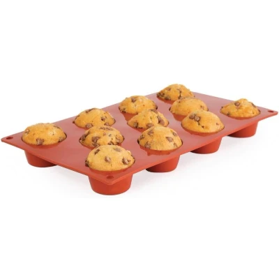 Afbeelding van Pavoni Formaflex siliconen bakvorm 11 mini muffins