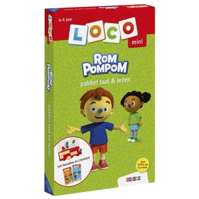 Image de Loco mini rompompom pakket taal &amp; lezen