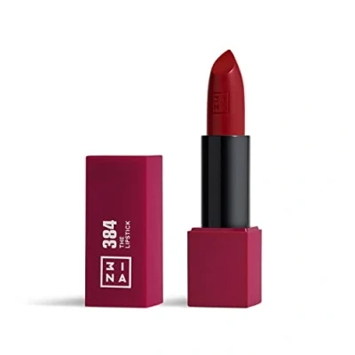 Afbeelding van 3ina THE Lipstick Lippenstift, Dames, Maat: 4.5 g, 384 dark berry