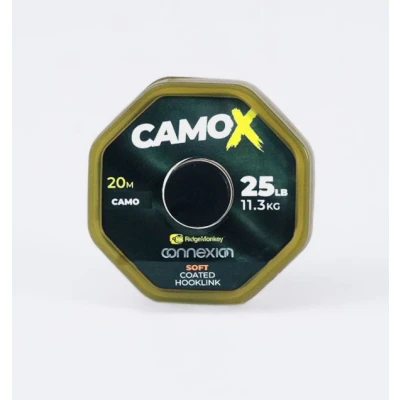 Afbeelding van RidgeMonkey Connexion Camo X Soft 25lb/11,3kg 20m Karper onderlijnmateriaal