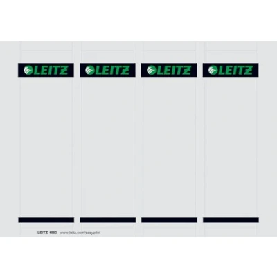 Afbeelding van Rug insteekkaart Leitz breed 56x190mm wit
