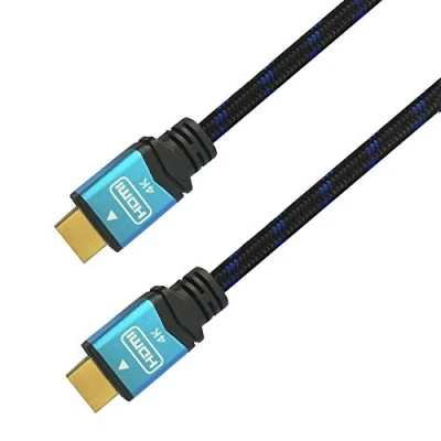 Afbeelding van HDMI Kabel Aisens 1 m Zwart/Blauw 4K Ultra HD