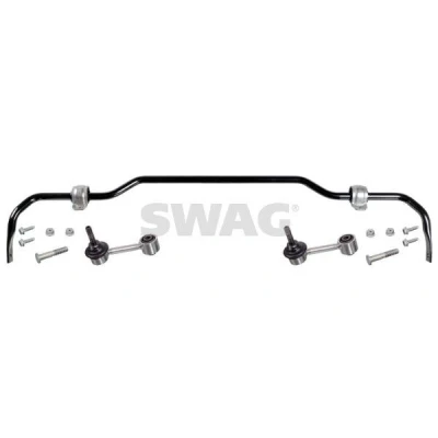 Afbeelding van SWAG 33 10 2587 Stabilisator Achteras Met rubberladers stuurstang VOLKSWAGEN: Golf 6, Touran I, 5, AUDI: A3 Hatchback, SKODA: Octavia 2 Combi