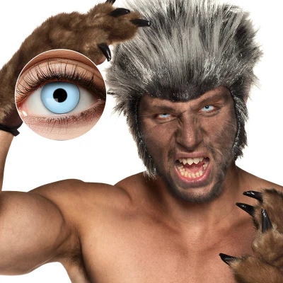 Afbeelding van Boland Weeklenzen Weerwolf Volwassenen Halloween en Horror contactlenzen