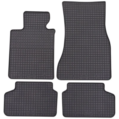 Afbeelding van Petex 15410 Vloermatset Rubber voor en achter 4 zwart BMW: 5 Touring