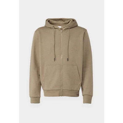 Afbeelding van Jack &amp; Jones Jjebradley ZIP HOOD Sweater met rits, Heren, Maat: Large, Coriander
