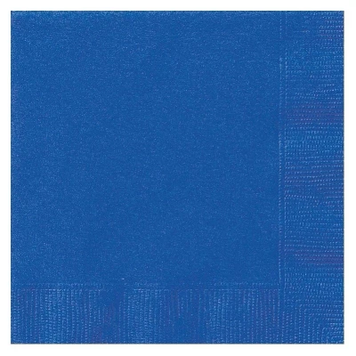 Afbeelding van Blauwe Servetten Royal Blue 33x33cm 20 stuks