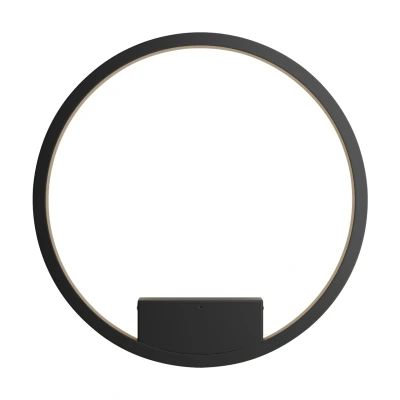 Afbeelding van Maytoni Wandlamp Rim Zwart Ø40