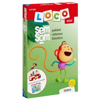 Afbeelding van Loco mini semsom rekenen kleuters pakket