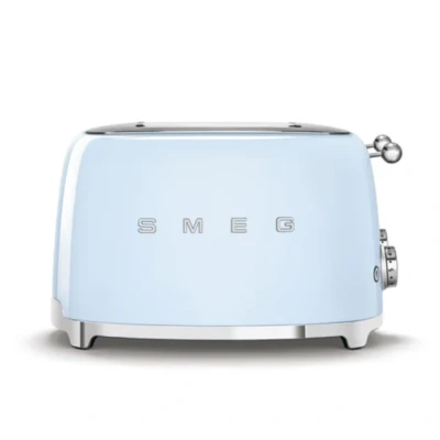 Afbeelding van Smeg Tsf03pbeu Broodrooster 4 Sleuven Sneden Pastelblauw