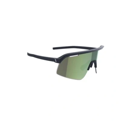 Afbeelding van BBB Cycling Valor Flux Professionele Fietsbril Heren en Dames Hoog Contrast Sportbril Wielrenbril Met Lens Anti Condens Mat Zwart Groen BSG 81
