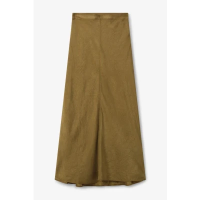 Afbeelding van Sissy Boy Dames Groene maxi rok (Maat M)