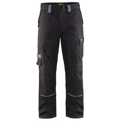 Image de Pantalon retardant flamme noir/gris
