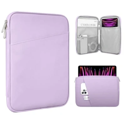 Afbeelding van TiMOVO Tablethoes 13 inch met schouderriem voor iPad Air 2024, Pro 12,9 M2 2020 2022, 12,3 Surface 8/7/6/5/4/X, Galaxy Tab S9+12,4 2022/2023,