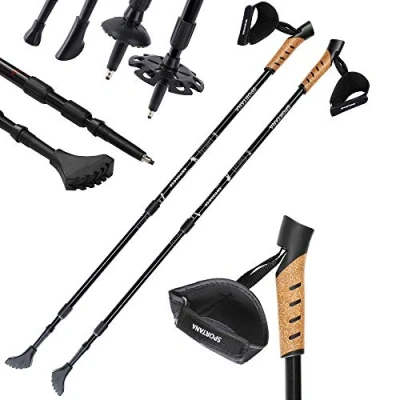 Afbeelding van Sportana Nordic Walking stokken grijs
