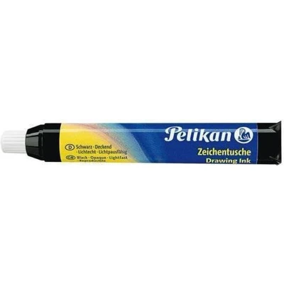 Afbeelding van Oostindische inkt Pelikan pipet 9ml zwart