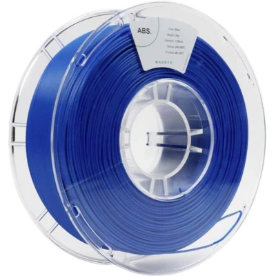 Afbeelding van Maertz PMMA 1010 003 Filament ABS kunststof Chemisch bestendig 1.75 mm 1000 g Blauw 1 stuk(s)