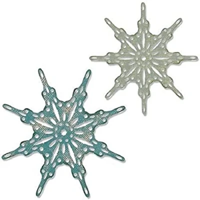 Afbeelding van Sizzix Thinlits snijmal Sneeuwvlokken 2 stuks