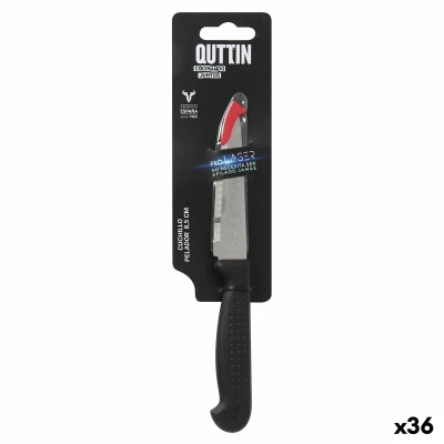 Afbeelding van Schilmes Quttin Laser Zwart Zilverkleurig Roestvrij staal 8,5 cm (36 Stuks)