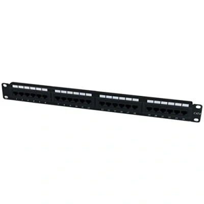 Image de StarTech.com 24 Port 1U Rackmount Cat 6 110 Patch Panel tableau de connexions