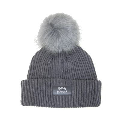 Image de Kentucky Bonnet Pompom Gris