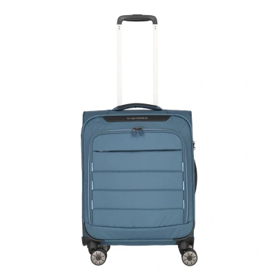 Afbeelding van Travelite Skaii 4 Wheel Trolley S blue Handbagage koffer