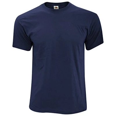 Afbeelding van T shirt met korte mouwen Fruit Of The Loom Screen Stars Original voor heren, Diep Marineblauw, XXL