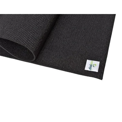 Afbeelding van Ecoyogi Classic yoga mat 200 cm Zwart