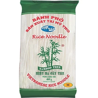 Image de BAMBOO TREE Nouilles de riz 3 Mm. (1 X 400 GR)