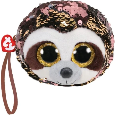 Afbeelding van Ty Fashion Luiaard Dangler Portemonnee 13 Cm