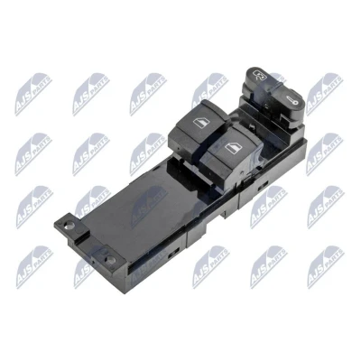 Afbeelding van NTY EWS VW 004 Schakelaar, raamopener Links voor VOLKSWAGEN: Golf 4, Passat B5 GP Saloon, Bora Saloon