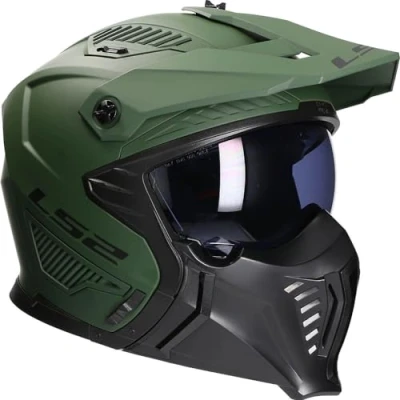 Afbeelding van LS2 Helm Drifter Solid OF606 matt military maat XL