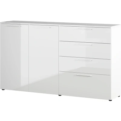 Afbeelding van Germania Sunnyvale Dressoir Large Hoogglans Wit